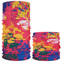 Load image into Gallery viewer, Magic turban Hiking Scarf Sport Headwear Women Reversible Bandanas Turban Hand Band Magic Scarves Outdoor Cycling Headband