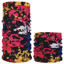 Load image into Gallery viewer, Magic turban Hiking Scarf Sport Headwear Women Reversible Bandanas Turban Hand Band Magic Scarves Outdoor Cycling Headband