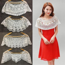 Load image into Gallery viewer, 2019 New Fashion Tassel Lace Scarf Women Fashion Hollow Out hijab scarf Spring Summer Elegant Ladies Shawl poncho foulard femme

