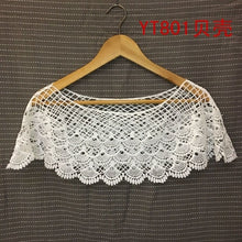 Load image into Gallery viewer, 2019 New Fashion Tassel Lace Scarf Women Fashion Hollow Out hijab scarf Spring Summer Elegant Ladies Shawl poncho foulard femme
