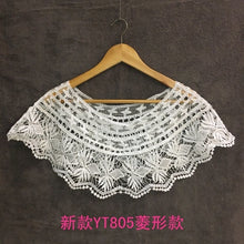 Load image into Gallery viewer, 2019 New Fashion Tassel Lace Scarf Women Fashion Hollow Out hijab scarf Spring Summer Elegant Ladies Shawl poncho foulard femme
