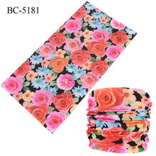 Load image into Gallery viewer, Magic turban Hiking Scarf Sport Headwear Women Reversible Bandanas Turban Hand Band Magic Scarves Outdoor Cycling Headband
