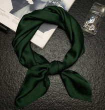 Load image into Gallery viewer, 2020 New women&#39;s silk scarf fashion Color Block printed bandana lady square scarves soft bags SCARF shawl
