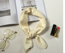 Load image into Gallery viewer, 2020 New women&#39;s silk scarf fashion Color Block printed bandana lady square scarves soft bags SCARF shawl
