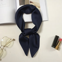 Load image into Gallery viewer, 2020 New women&#39;s silk scarf fashion Color Block printed bandana lady square scarves soft bags SCARF shawl
