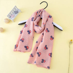 New Fashion Kids Star Print Scarf Spring Cotton Neckerchief Baby Boys Girls Cute Pentagram Warm Shawl And Scarves Hijabs